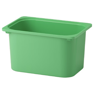 TROFAST Storage box, bright green, 42x30x23 cm