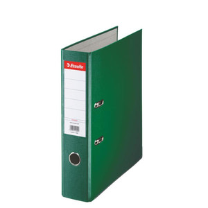 Esselte Lever Arch File A4 Economic 75mm, green