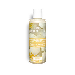 Orientana Jasmine & Indian Almond Ayurvedic Hair Shampoo 98.6% Natural Vegan 210 ml