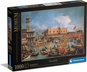 Clementoni Jigsaw Puzzle Museum Canaletto The Return Of Bucentaur At Molo On Ascension Day 1000pcs 10+