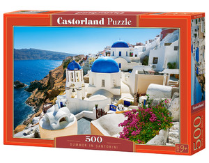 Castorland Jigsaw Puzzle Summer in Santorini 500pcs 9+