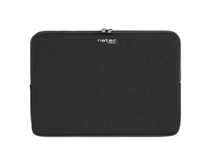 Natec Laptop Sleeve Coral 15.6", black