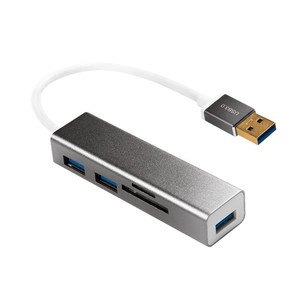 LogiLink USB 3.0 3-port Hub with Card Reader
