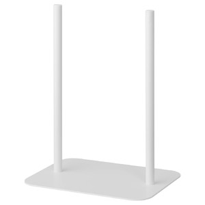 EILIF Support for screen, white, 40x30 cm