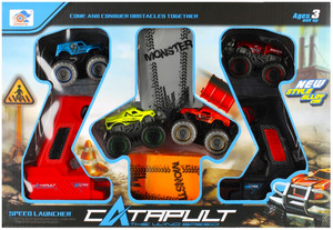 Catapult 4 Off-Road Vehicles Set Speed Launcher 3+