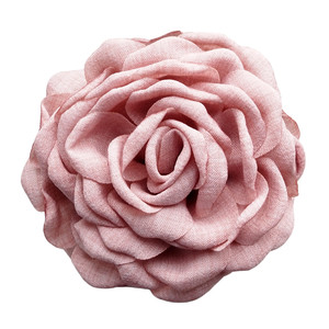 ECARLA Pink Rose Flower Hair Clip Claw