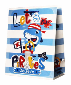 Gift Bag for Children 17.5x22.5cm 1pc, assorted