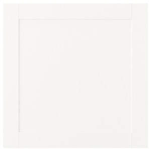 SANNIDAL Door, white, 60x60 cm