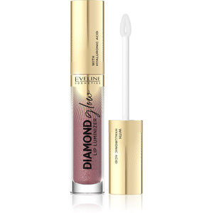 Eveline Diamond Glow Lip Luminizer Lip Gloss with Hyaluronic Acid no. 11 4.5ml