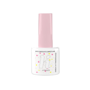 Hi Hybrid UV Gel Nail Polish Vegan Donuts #145 White Chocolate Confetti 5ml