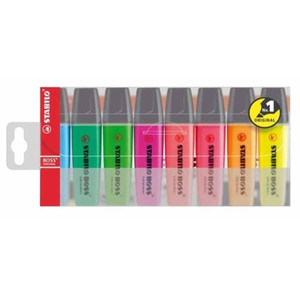 Stabilo Highlighter Boss Original 8 Colours