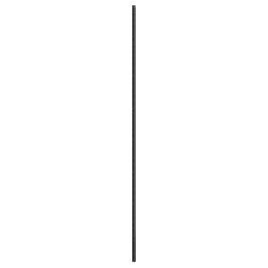 BOAXEL Wall upright, anthracite, 200 cm