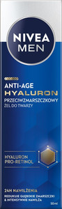 NIVEA Men Hyaluron Anti-Age Anti-Wrinkle Face Gel 50ml