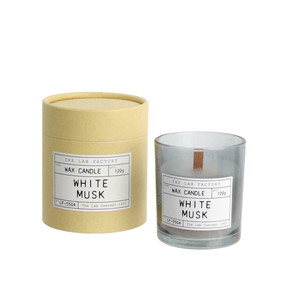 Scented Candle in Glass White Musk