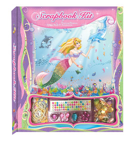 Pulio Pecoware Scrapbook Decorative Set Mermaid 6+