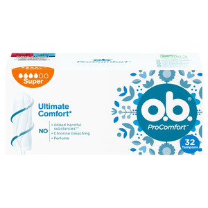 o.b. ProComfort Tampons Super 32 Pack