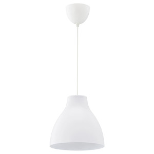 MELODI Pendant lamp, white, 28 cm