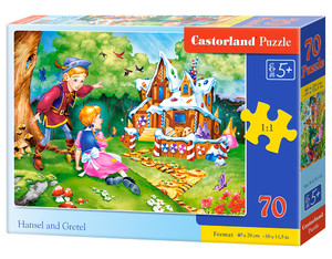 Castorland Children's Puzzle Hansel and Gretel 70pcs 5+