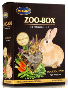 Megan Premium Complete Food for Rabbits Zoo-Box 420g