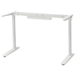 RELATERA Underframe for table top, white, 90/117 cm