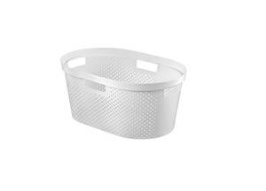 Curver Laundry Basket Infinity 40l, white