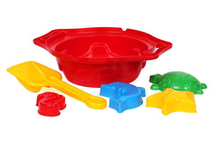 Sand Toys Set 6pcs, 1 set, assorted colours