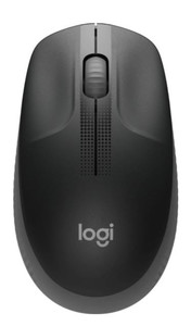 Logitech Optical Wireless Mouse M190, charcoal