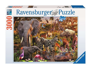 Ravsensburger Jigsaw Puzzle African Animals 3000pcs 14+