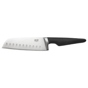 VÖRDA Vegetable knife, black, 16 cm