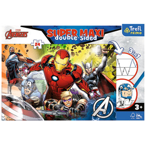 Trefl Primo Super Maxi Children's Puzzle 3in1 Avengers 24pcs 3+