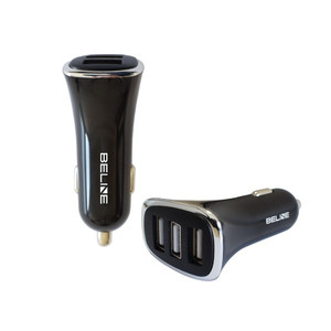 Beline Car Charger 3xUSB 4A black