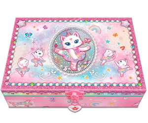 Pecoware Box with Diary Ballerina Cat 6+