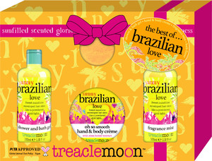 TREACLEMOON Gift Set The Best of Brazilian Love  (Body Wash + Body Lotion + Body Mist + Bath Bomb)