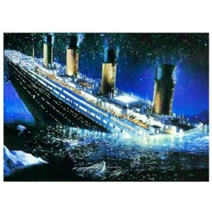 Diamond Mosaic Kit - Titanic 3+