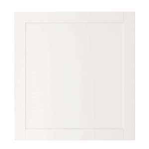 HANVIKEN Door, white, 60x64 cm