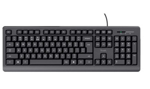 Trust Wired Keyboard, black