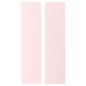 SMÅSTAD Door, pale pink, 30x120 cm