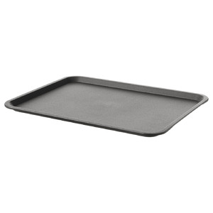 TILLGÅNG Tray, grey, 37x29 cm