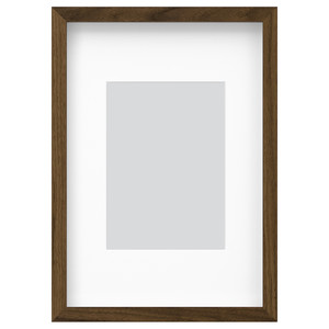RÖDALM Frame, walnut effect, 21x30 cm