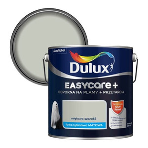 Dulux EasyCare+ Washable Durable Matt Paint 2.5l minty grey