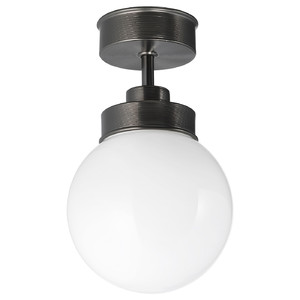 FRIHULT Ceiling lamp, black