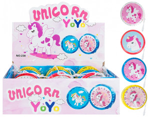 Yoyo Unicorn Light 6cm, 1pc, assorted patterns, 3+