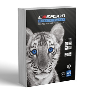 Emerson Office Paper for All Printing Technologies A5 80g 500 Sheets