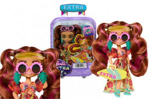Barbie Extra Minis Travel Doll With Beach Fashion Extra Fly HPB18 3+