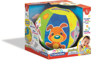 Clementoni Baby Musical Animals Ball 3m+