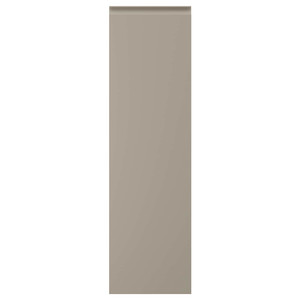 UPPLÖV Door, matt dark beige, 40x140 cm