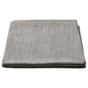 SVARTSENAP Tablecloth, grey, 145x240 cm