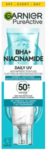 GARNIER Pure Active Fluid BHA + Niacynamide Daily UV SPF50+  40ml