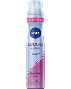 NIVEA Styling Hair Spray Diamond Gloss Care - Extra Strong 250 ml