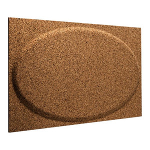 Decorative Wall Panel 60 x 30 cm, felt, tile, cork